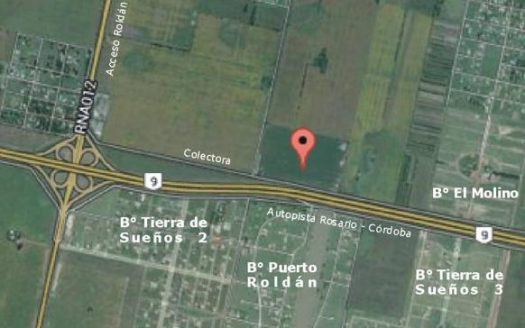 Autopista Rosario Córdoba casi cruce AO12